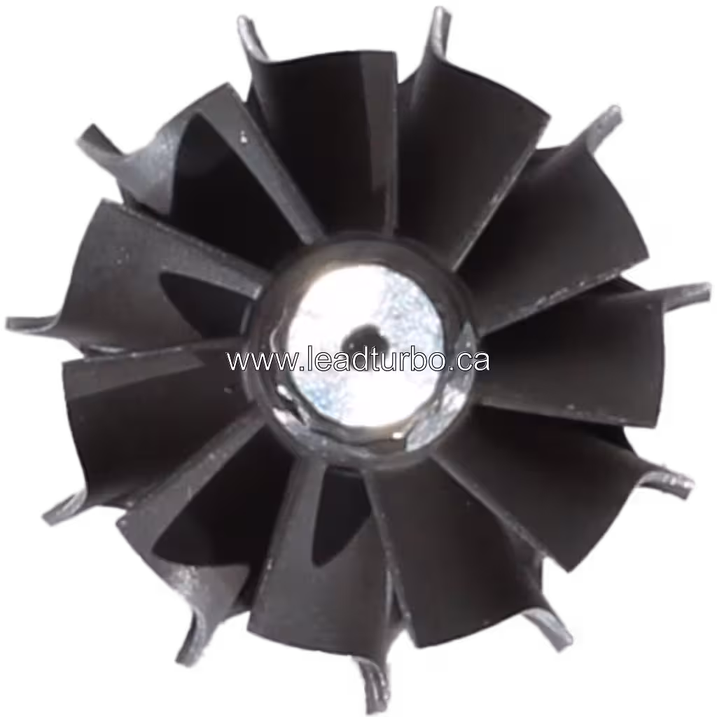 Roue de turbine 49135-30100 pour Turbo TF035HM-12T Mitsubishi 4D56 top view