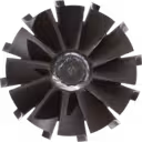Detalle de la rueda de turbina repuesto 4LE