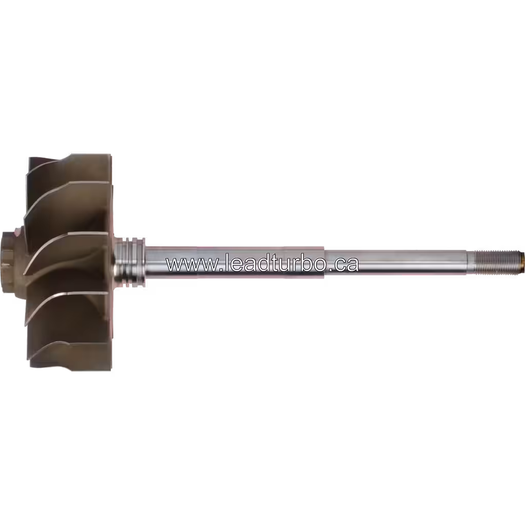 Turbina FOR 4033120 TW widok z przodu – koło turbinowe z łopatkami radialnymi