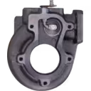 Turbine housing 3532187 HX35W com flange de entrada de escape de duas portas