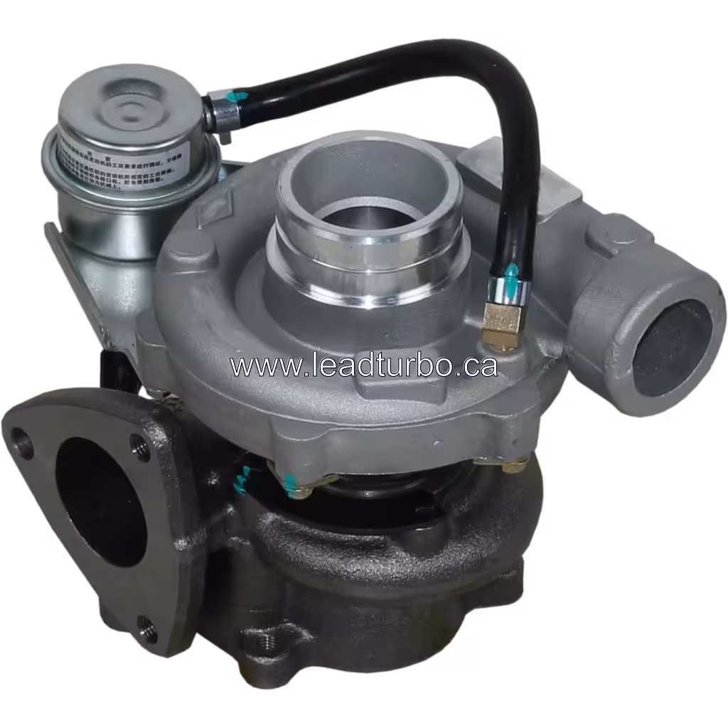 Vista lateral del turbo reemplazo 1118300CAT