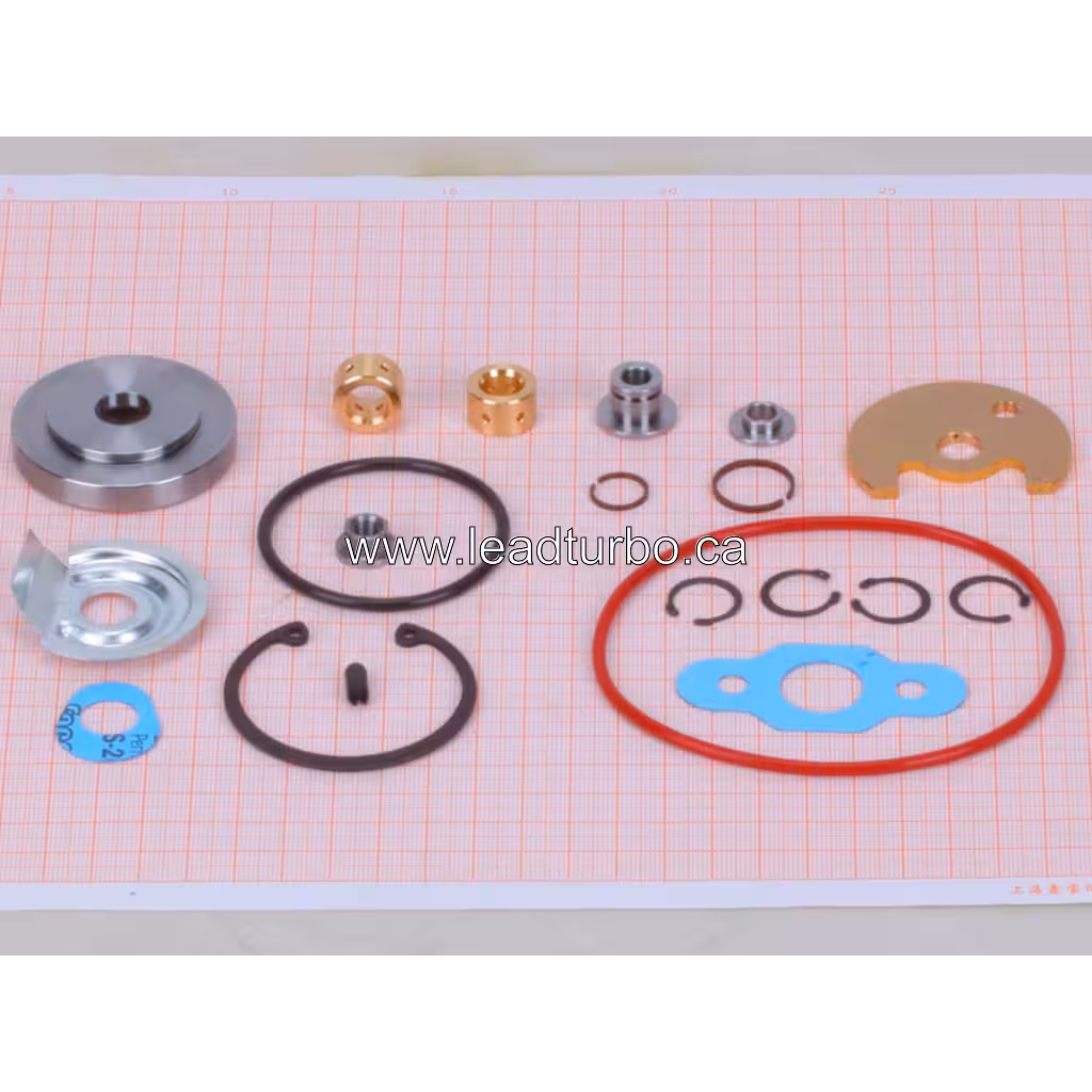 Turbocharger repair kit components for Mitsubishi 4D56 engine