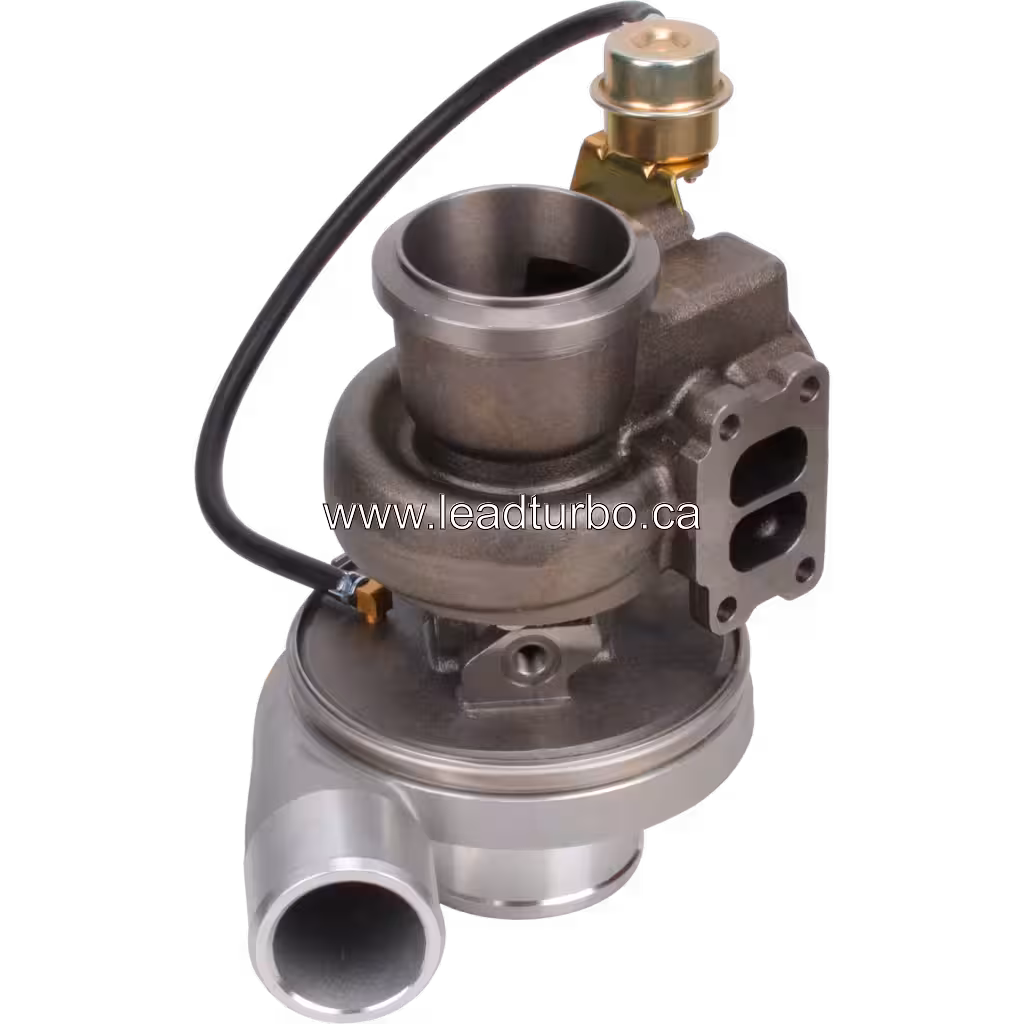 Vista lateral del turbocompresor aftermarket CAT 3126