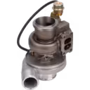 Vista lateral del turbocompresor aftermarket CAT 3126