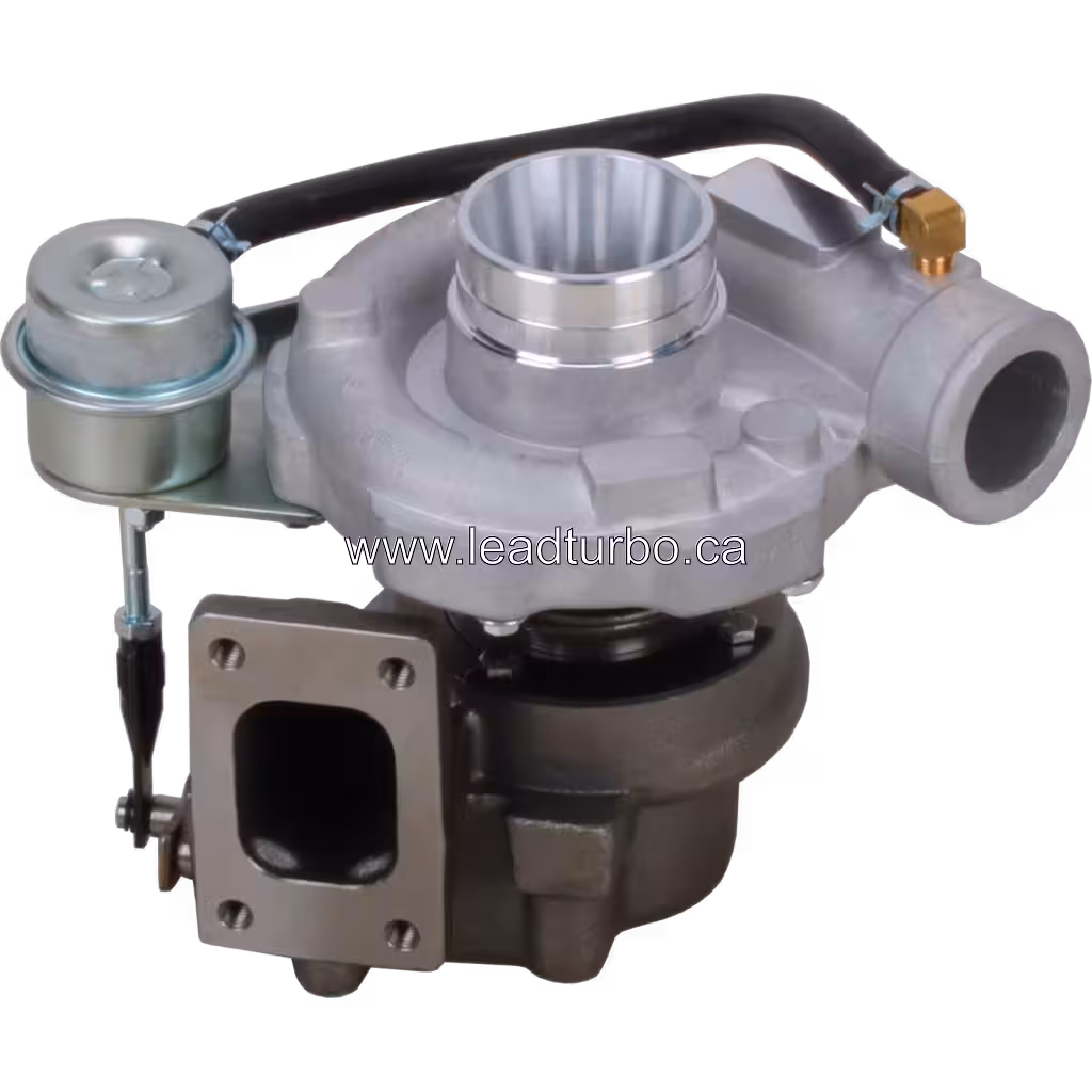 Vista lateral del turbocompresor Sinotruk Foton