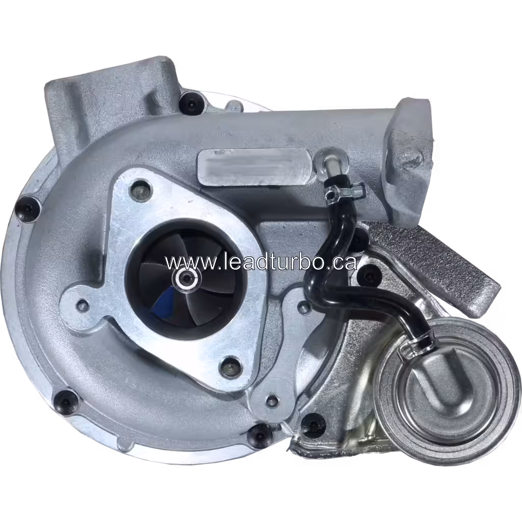 Turbocompresseur 14411-VK500 vue avant avec carter compresseur et impulseur