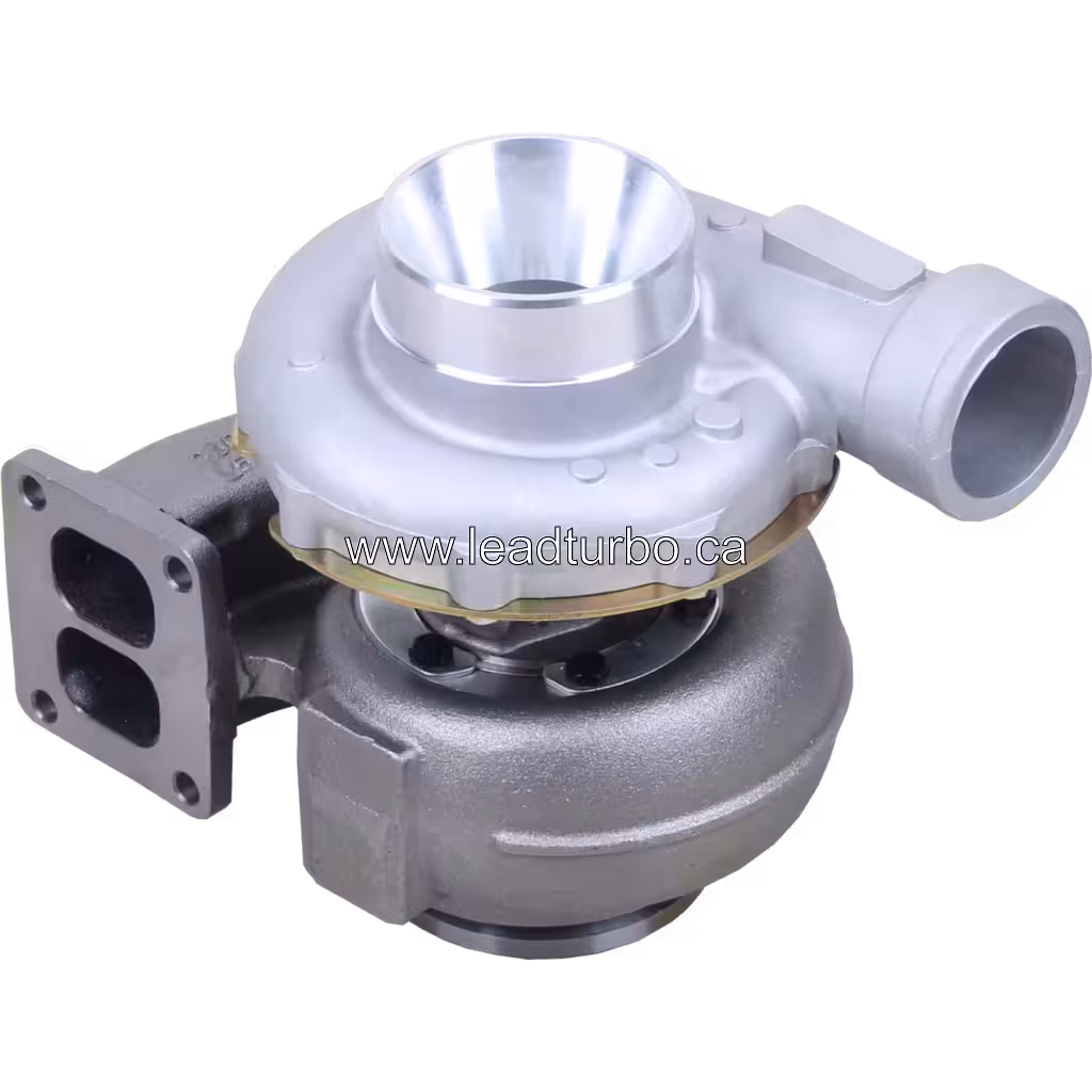 Turbocompresseur 3519095 H2C pour Cummins LTA10 - Remplacement Aftermarket 45 degree view