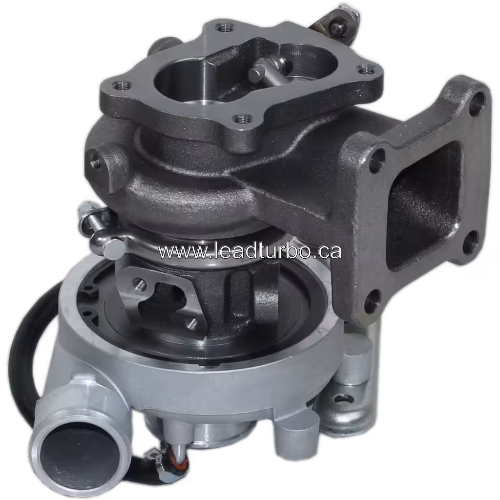 Turbocompresseur CT9 17201-54090 pour Toyota Hi-Ace 2L-T bottom 45 degree view