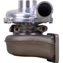 Turbosprężarka 114400-3395 RHE7 do Isuzu 6SD1T widok z przodu