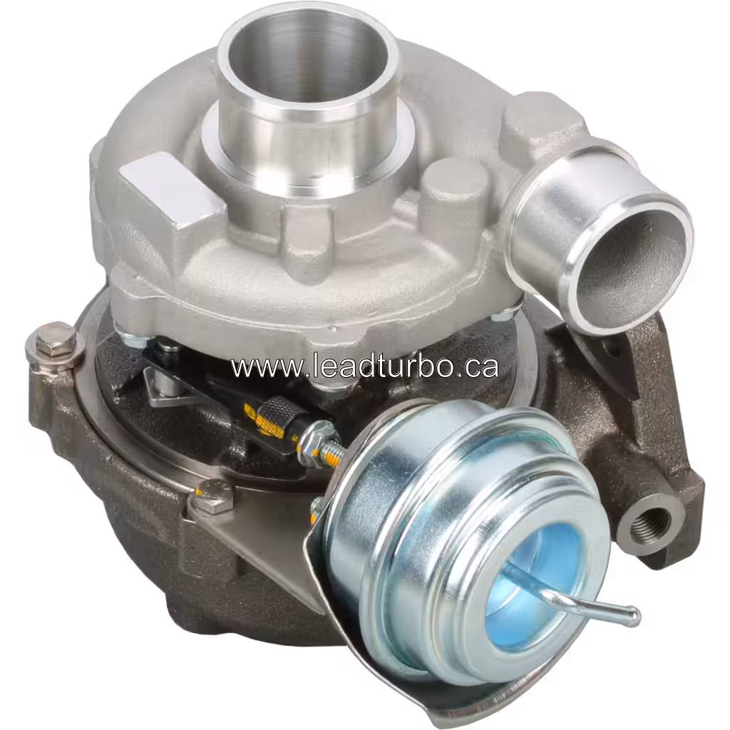 Turbosprężarka 28231-27400 GTB1649V widok boczny, numer OEM 757886-0003, silnik D4EA