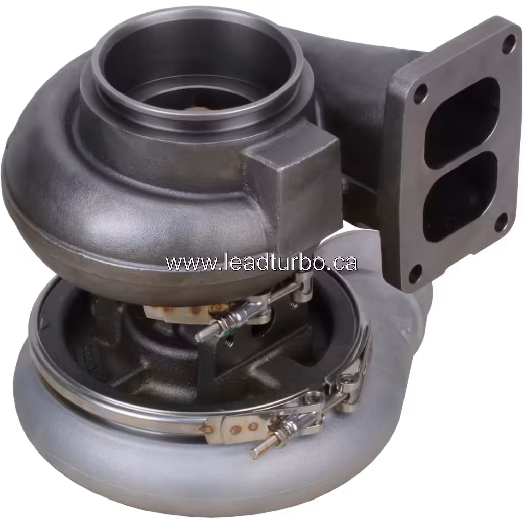 Turbosprężarka 315650 S3A zamiennik do Komatsu PC300 i PC400 bottom 45 degree view
