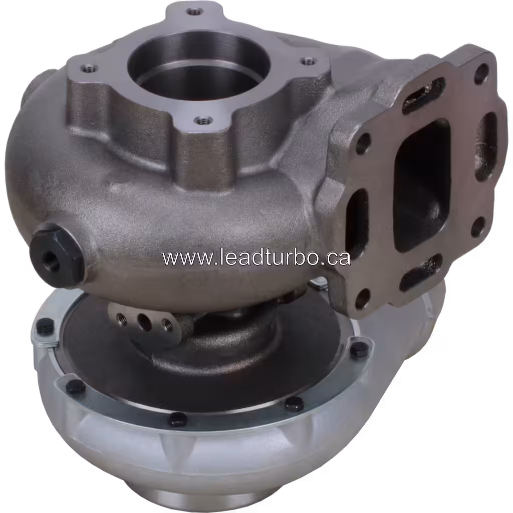 Turbosprężarka 3590060 H2D – zamiennik do Daewoo D1146M bottom 45 degree view