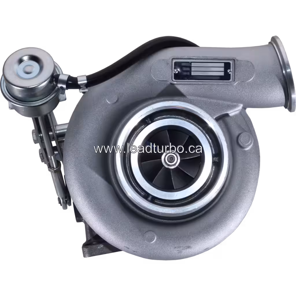 Turbosprężarka 3800463 HX35W widok z przodu, zamiennik do Cummins 6BT