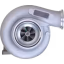Turbosprężarka 4037469 HX35 widok z przodu do Cummins QSB