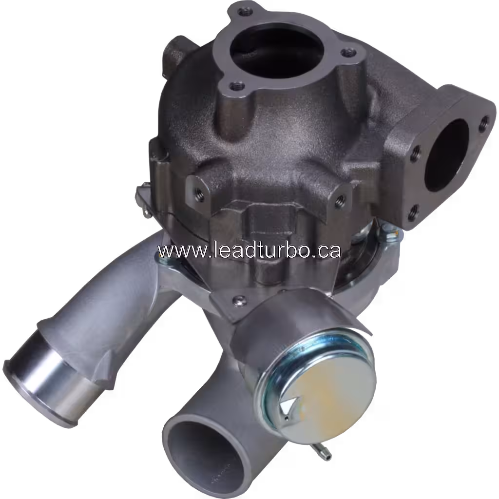 Turbosprężarka 53039880145 BV43 zamiennik do Hyundai Starex H-1 D4CB bottom 45 degree view