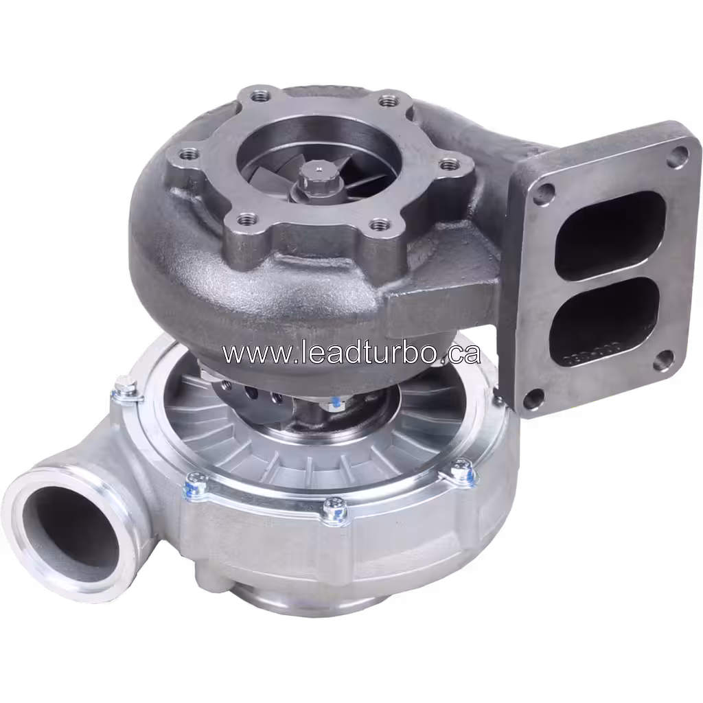 Turbosprężarka 61560113227 J90S-02 zamiennik do FAW WD615 bottom 45 degree view