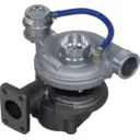 Turbosprężarka 711736-5026 do Perkins 1104C-44T z tyłu