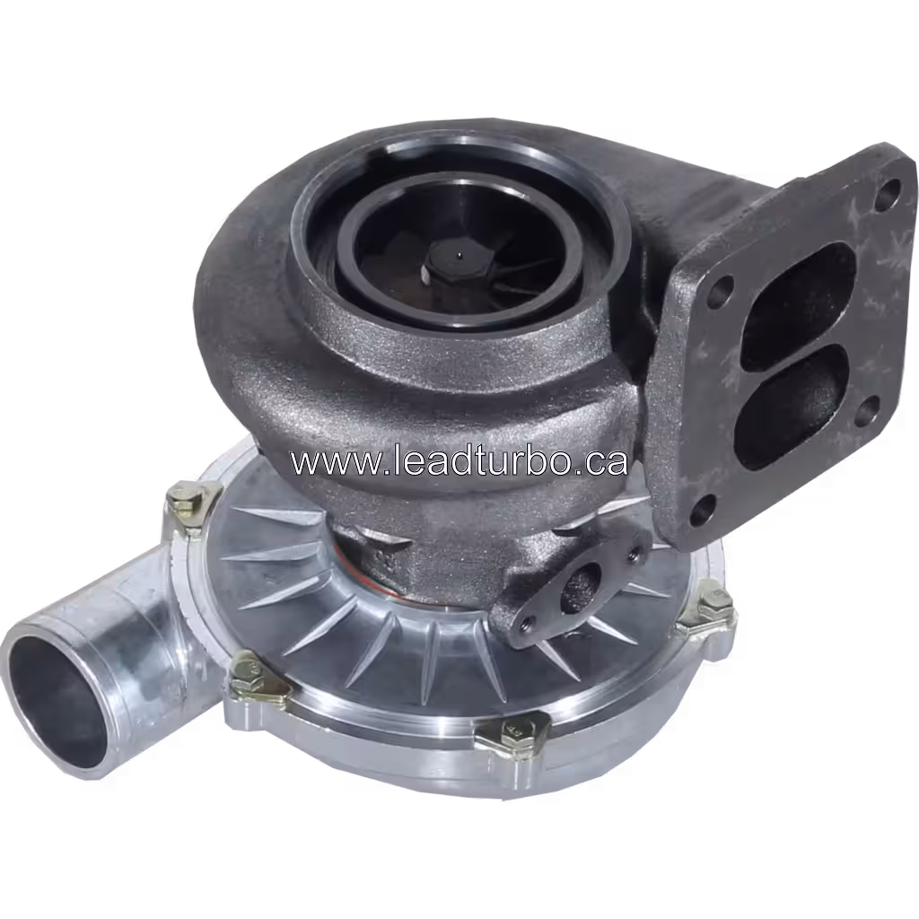 Turbosprężarka zamiennik do Isuzu 6BG1-T (Hitachi, Sumitomo, JCB) bottom 45 degree view