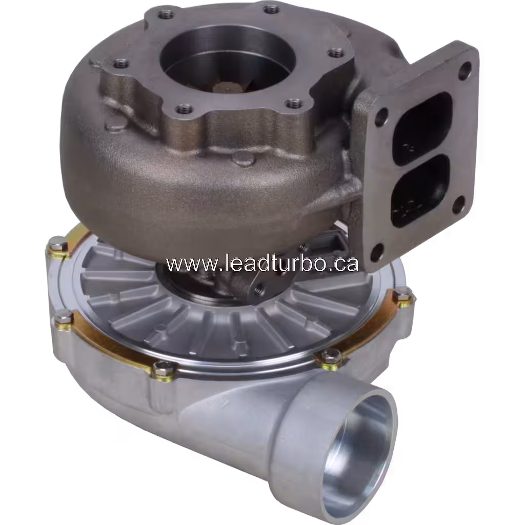 Turbosprężarka zamiennik do Liebherr D9408TI i R974B Litronic bottom 45 degree view