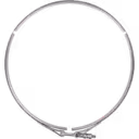 V-band HX82 FOR 3594184 VC-CH, vue de dessus, design à anneau scindé