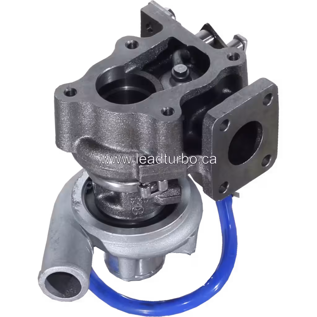VB410099 Turbosprężarka RHF3 zamiennik do Bobcat V2003MDITE bottom 45 degree view