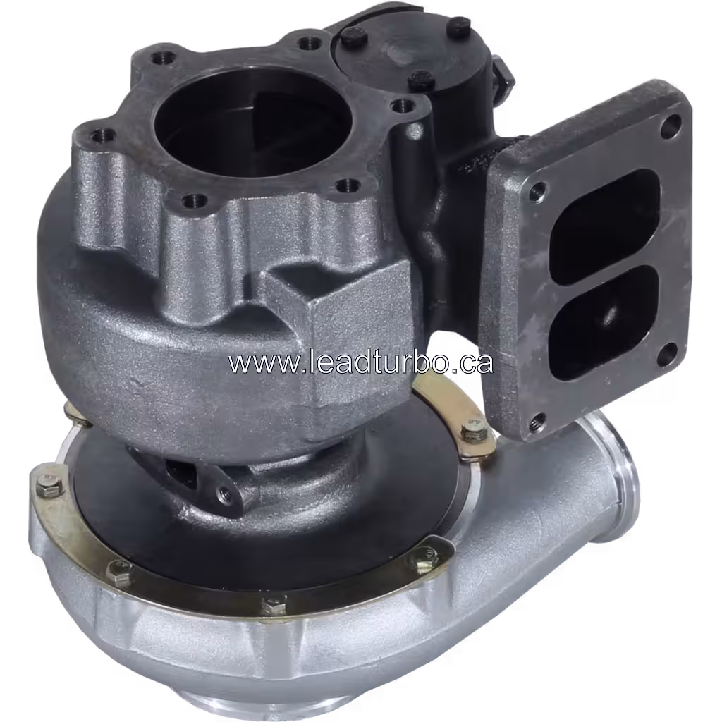 05003903510 HX50W Turbolader Ersatz für Iveco Cursor 13 bottom 45 degree view