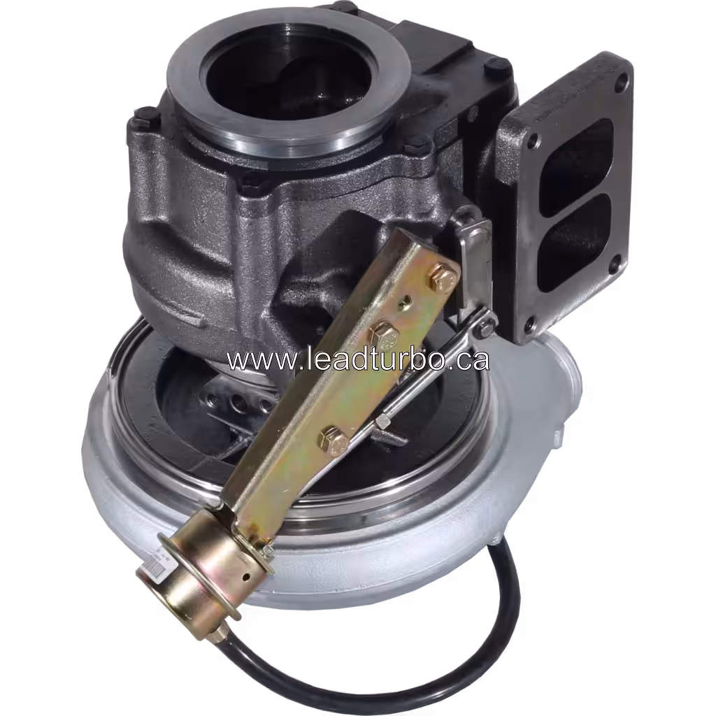 Турбокомпресор 20763166 HX55W для Volvo FH/FM MD13 bottom 45 degree view