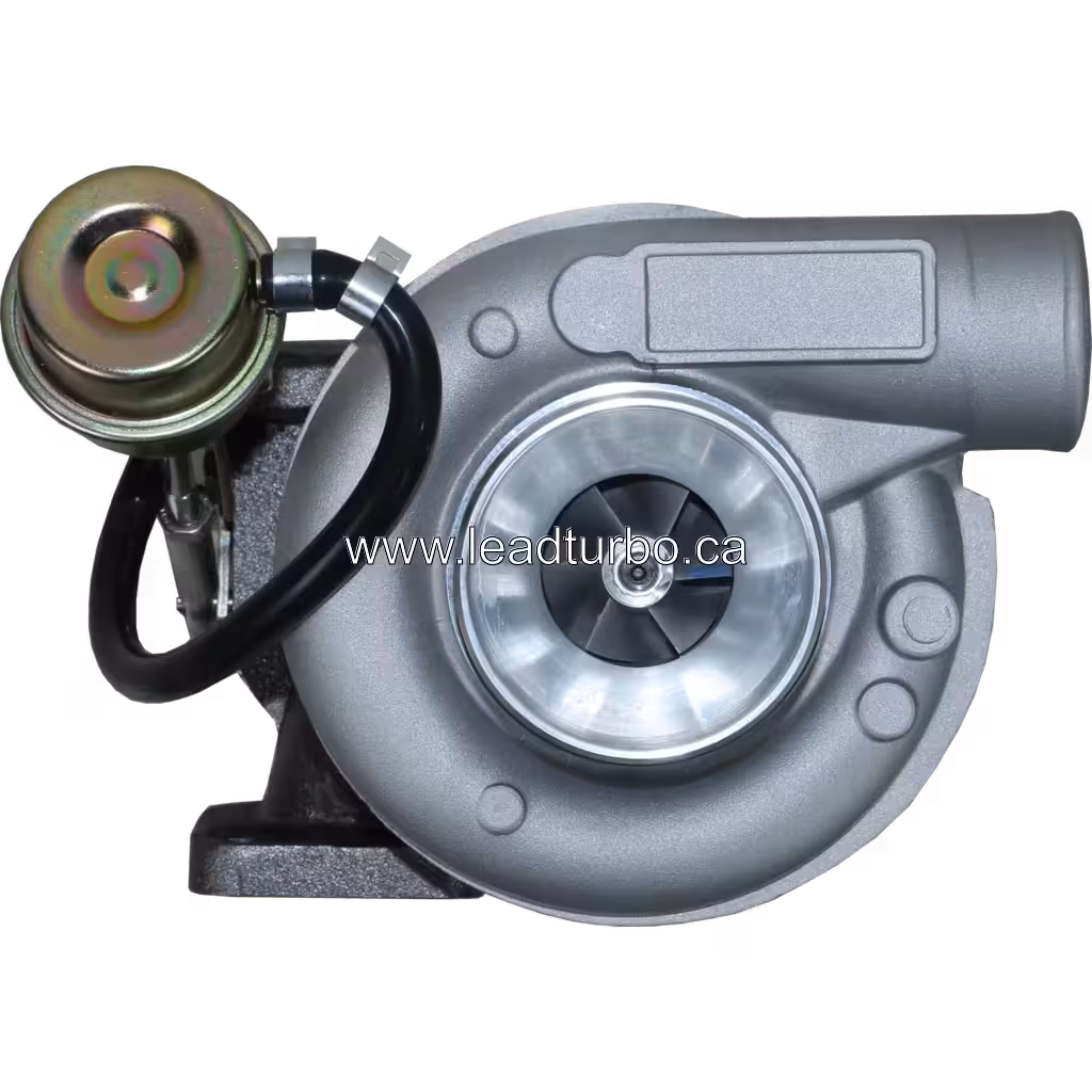 Турбокомпресор 3592121 HX30W для Cummins 4BTA, вид спереду з компресорним колесом