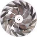 3794691 HX83 Compressor Wheel for Cummins QSK50 G6 Turbocharger thumbnail 4