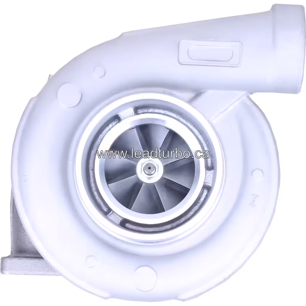 407370-0004 T18A40 Turbocharger Remplacement Detroit Diesel 12V150T front view