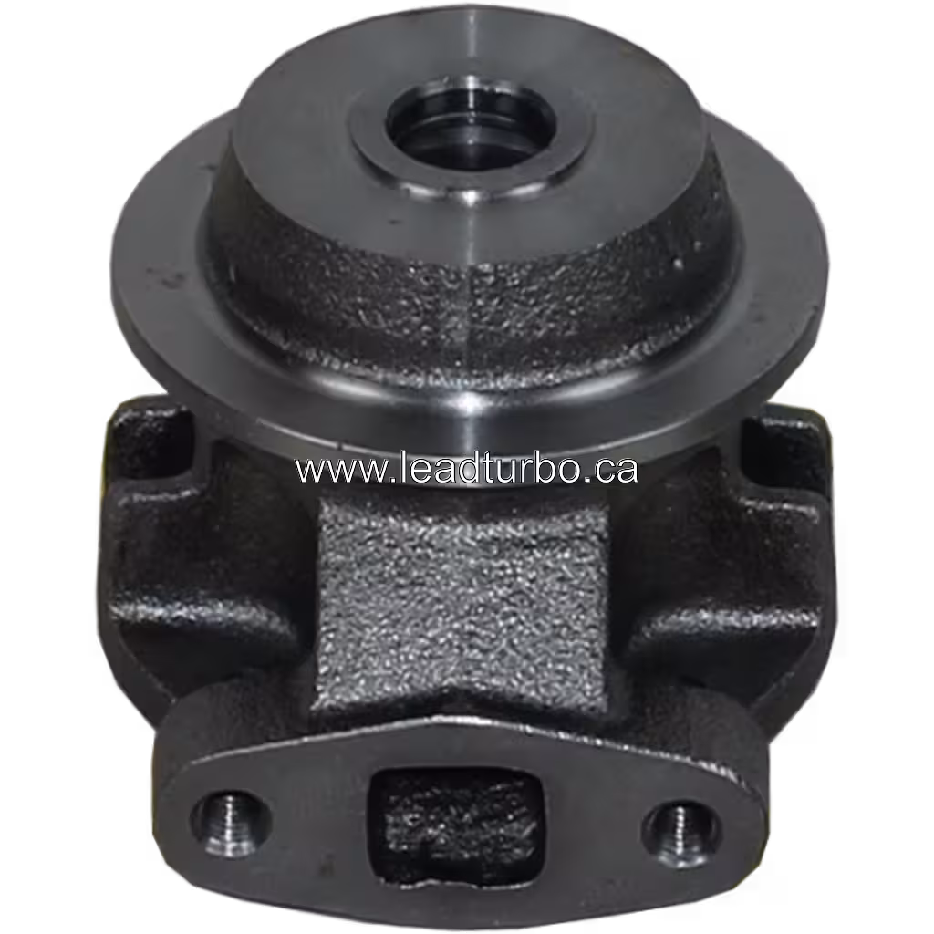 409770-0019 BH Bearing Housing TA3119 Turbocharger bottom 45 degree view