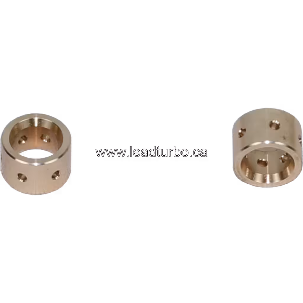 Втулка турбокомпресора 431876-0145 JB GT2256MS, циліндрична металева поверхня з отворами, застосування ISUZU 4HG1-T
