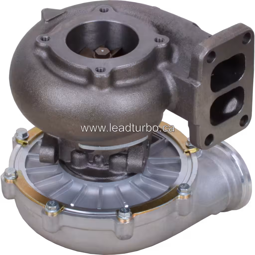 Турбокомпресор 53279887014 K27-3270MNA для IVECO 150E27 bottom 45 degree view