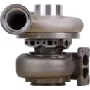 Vista frontal do turbocharger 6505515032 KTR110G-F45C com carcaça do compressor