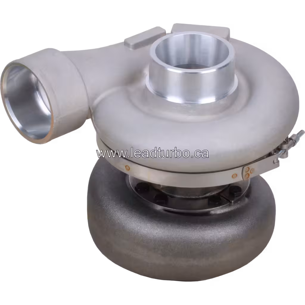 Turbocharger KTR110G-F45C com flange de escape de duas portas para Komatsu HD785-5