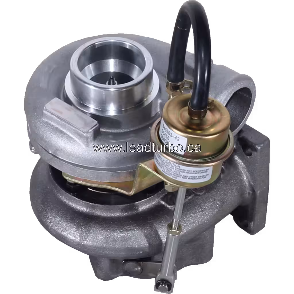 GT2052 turbocharger with gold actuator and black cable for Perkins T4 40 4L 96HP