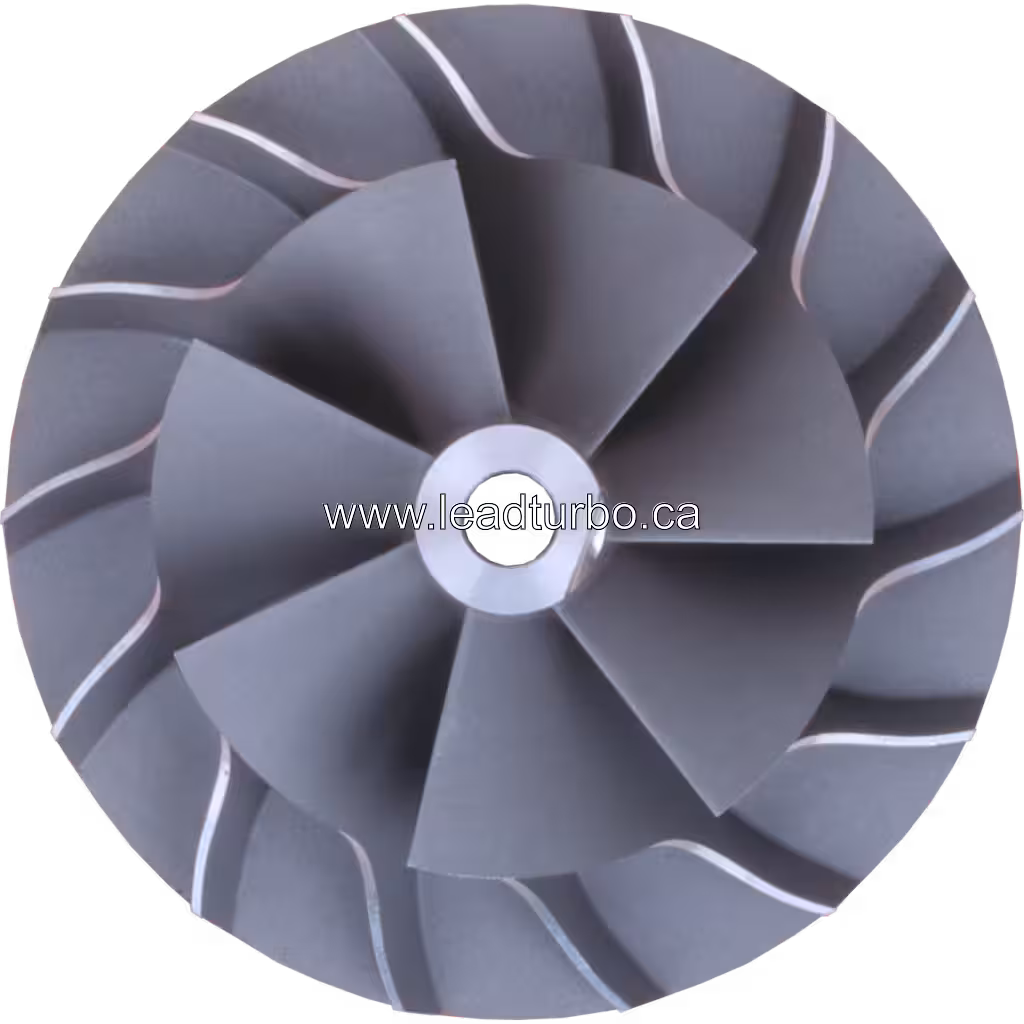 Compressor wheel replacement part for turbo rebuild