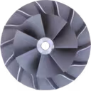 Compressor wheel replacement part for turbo rebuild