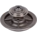 Vista inferior a 45 grados del bearing housing FOR 4040849 BH mostrando refuerzos internos