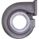 Carcaça de turbina turbo com embalagem de proteção