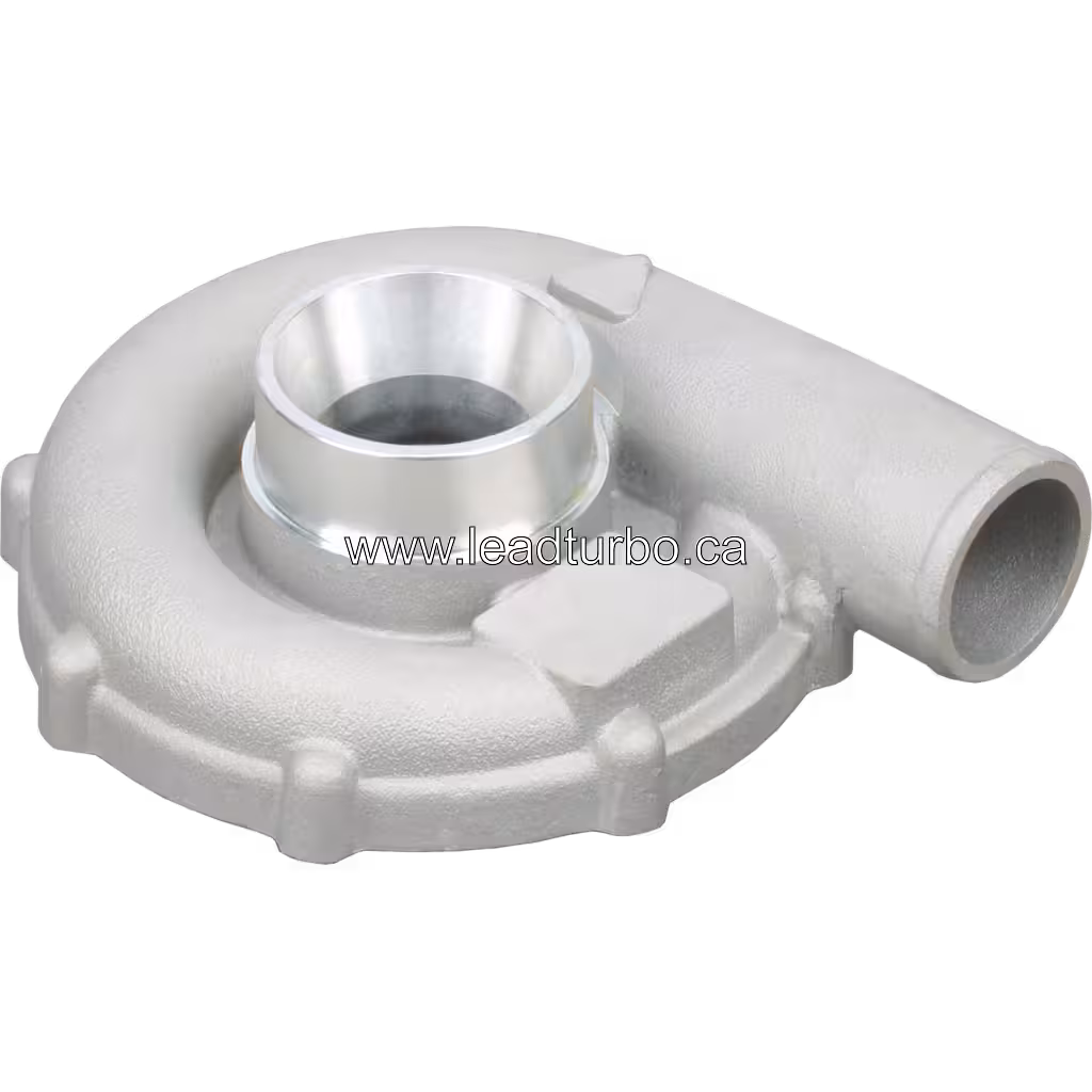 Vista replacement de 45 grados de carcasa de compresor K27-3060G con flange de montaje mecanizado