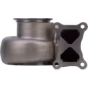 Carcasa de turbina de turbocompresor para motor CAT C15 vista frontal
