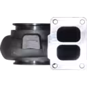 Carcasa de turbina turbo Volvo FH12 D12A vista frontal