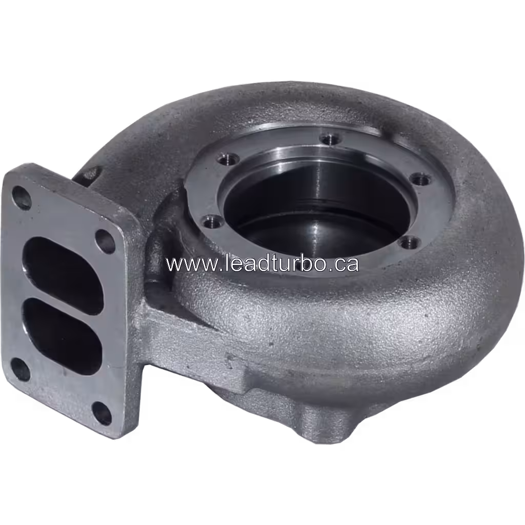 Carter Turbine 443548-0001 pour Turbo TO4B27 Mercedes-Benz OM352A bottom 45 degree view