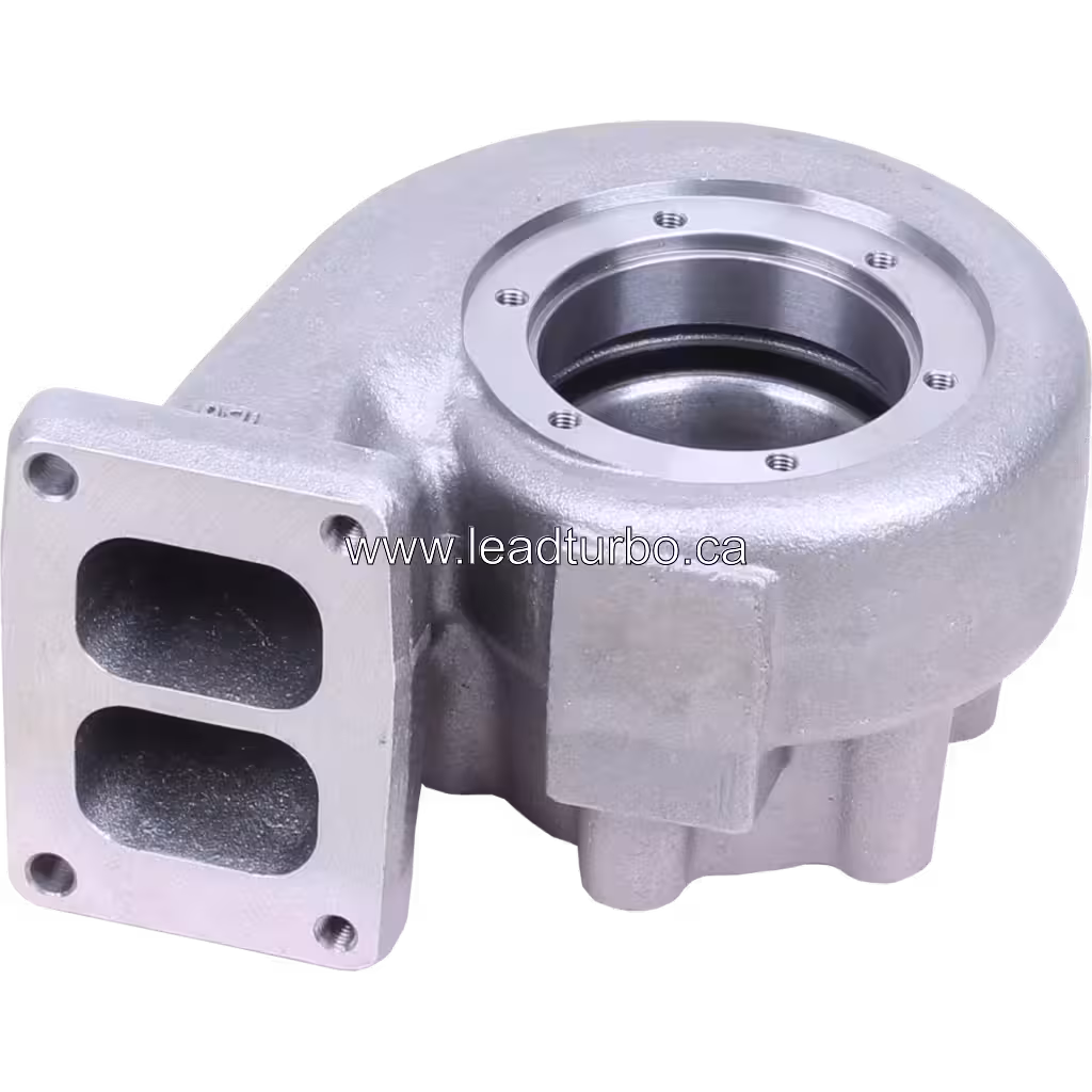 Carter Turbine HX50W 500390351 TH pour IVECO Cursor 13 bottom 45 degree view