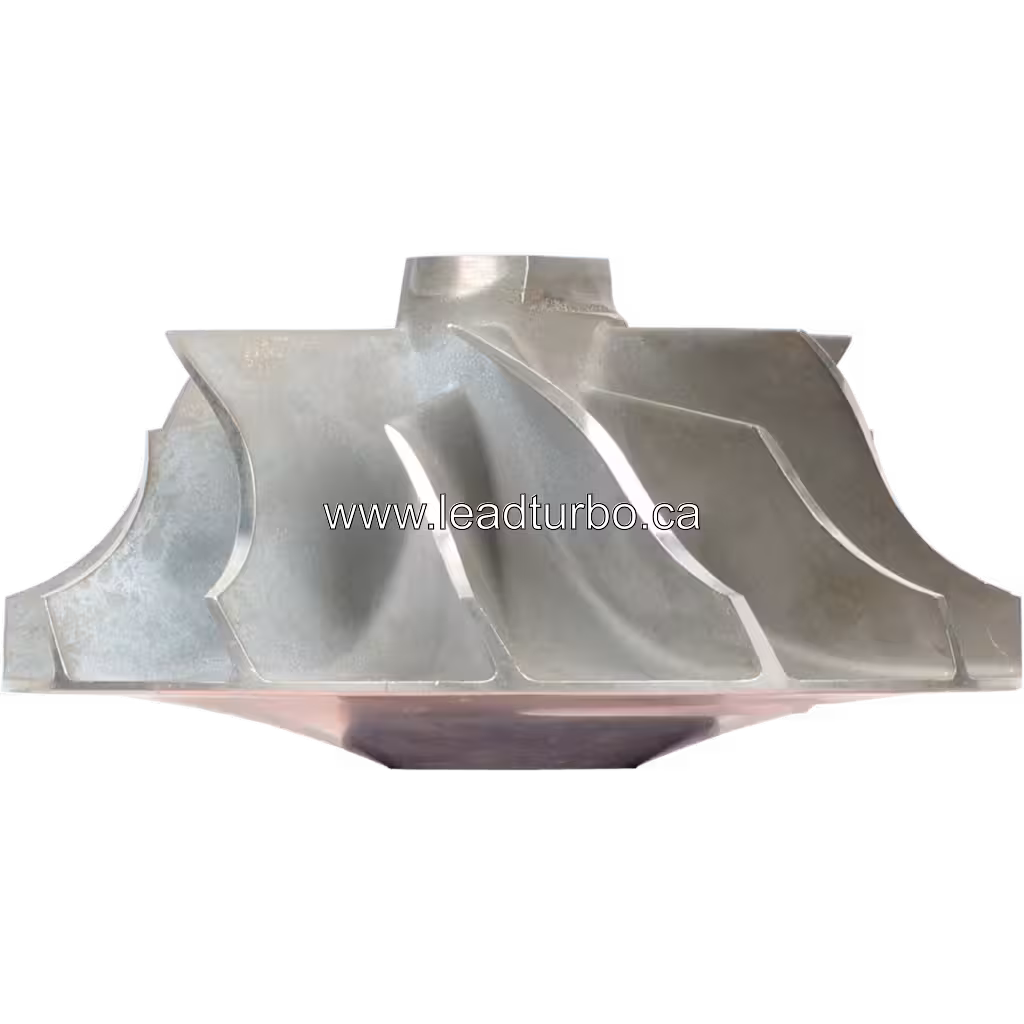 Compressor wheel for CAT 3412 earth moving turbocharger