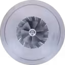 Vista frontal do core 10R0573 S310G122 mostrando a roda do compressor