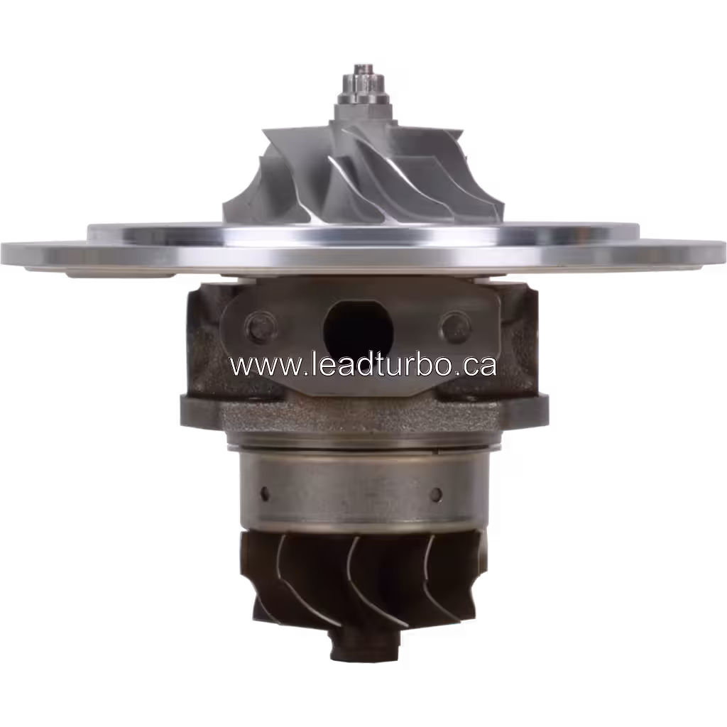 Vue avant du core de turbocompresseur GT3576 réf 700267-0001 avec roue compresseur