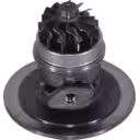 Vista inferior de 45 grados del core HX35 con flange de montaje