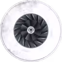 Core HX35 FOR 3537132 con rueda de compresor y turbina visible
